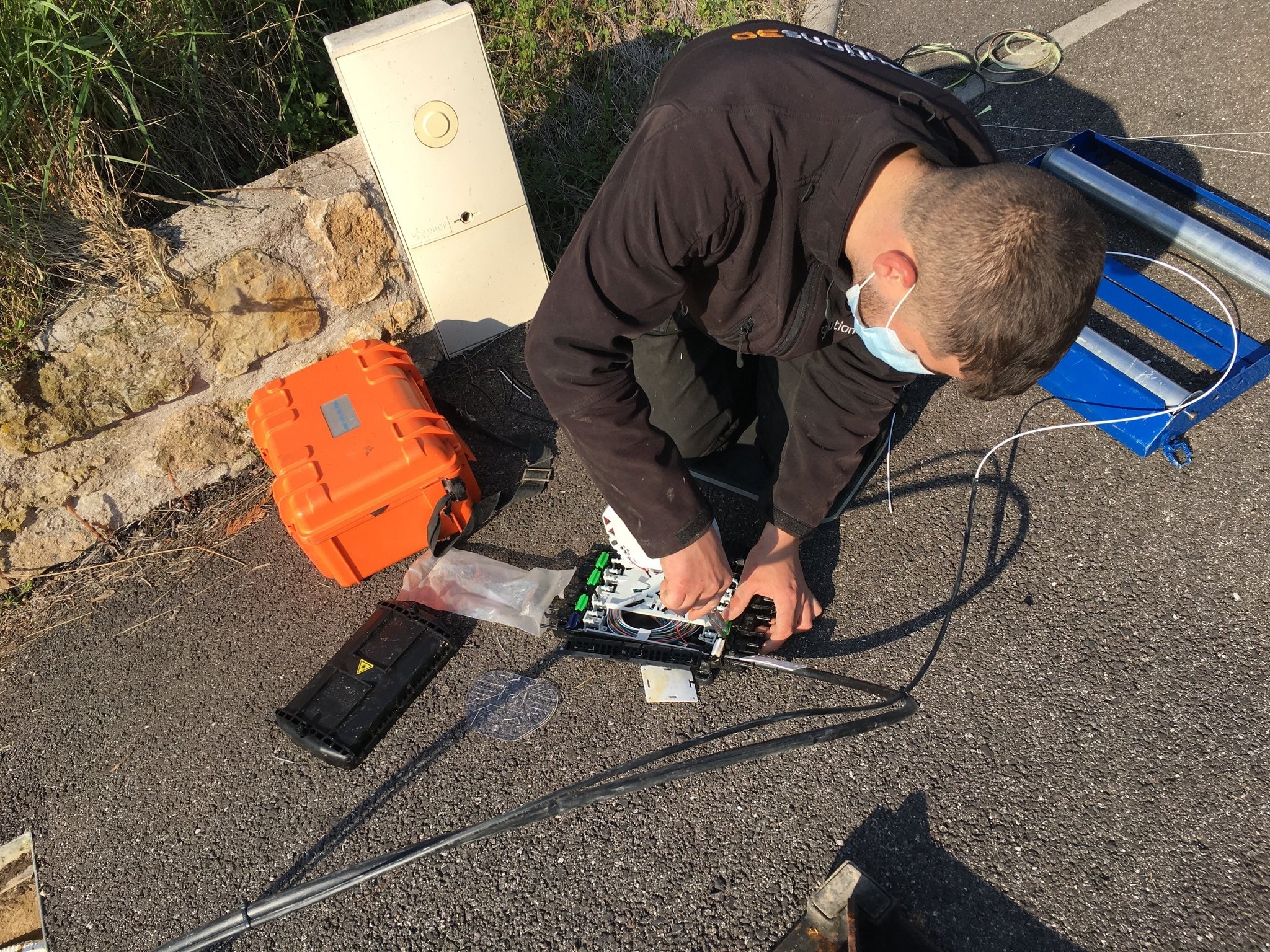 Un raccordement fibre en 8 étapes Losange Fibre